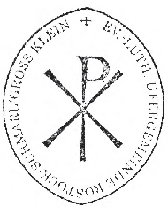 Einheitssiegel der Ev.-Luth. Ufergemeinde Rostock-Schmarl/Groß Klein